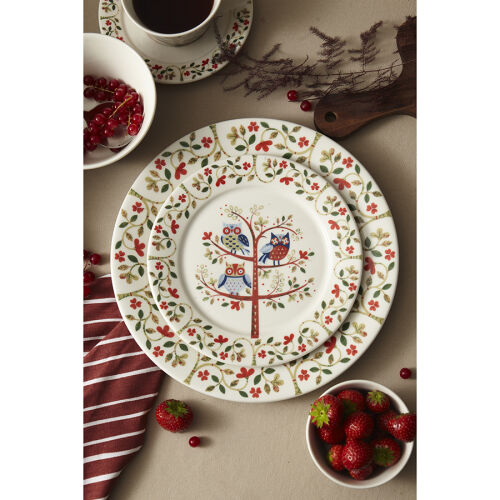 Набор тарелок owl из коллекции birds of paradise в подарочной уп 1