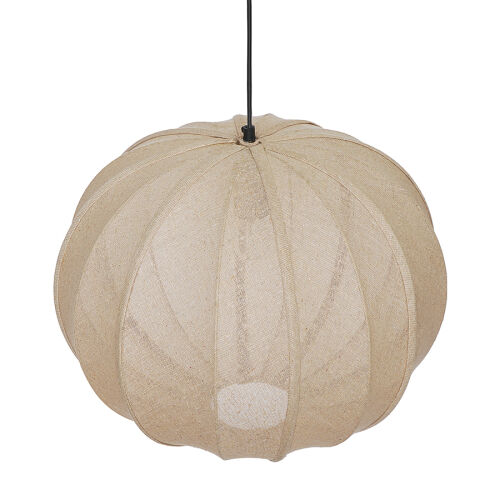 Светильник подвесной texture rib, D48 см, бежевый 5