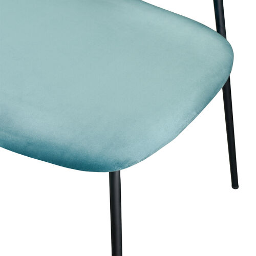 Стул tilla, велюр, темно-бирюзовый 6