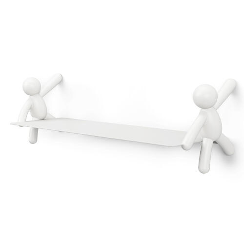 Полка buddy, 46х15 см, белая 4