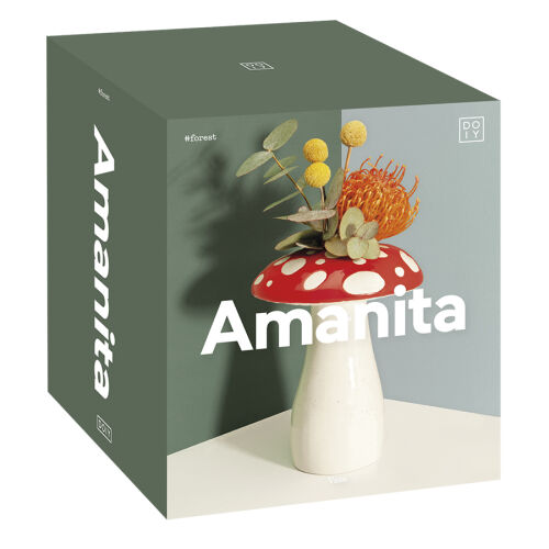 Ваза для цветов amanita, 19 см 7