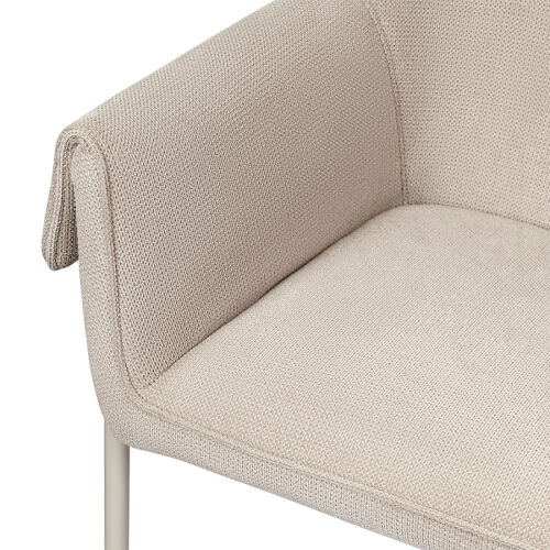 Стул aline, шенилл, серо-бежевый/бежевый 7