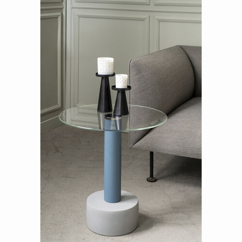 Столик кофейный hem, D48 см, синий 2