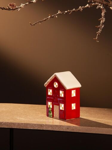 Домик с подсветкой fredensborg из коллекции new year essential,  3