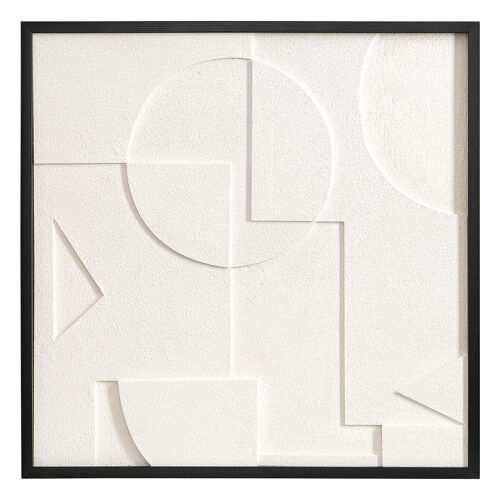 Панно декоративное с эффектом 3d minimalism, с черной рамой, 60х 1 Панно декоративное с эффектом 3d minimalism, с черной рамой, 60х 1