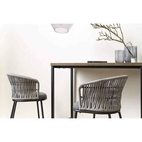 Стул полубарный haugen, темно-серый/светло-серый 4