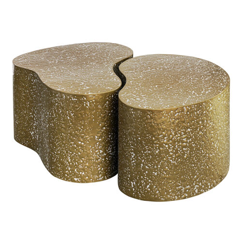 Набор из 2-х столиков grannis, золотистые 5