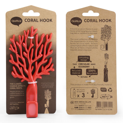 Крючок coral, красный 5 Крючок coral, красный 5
