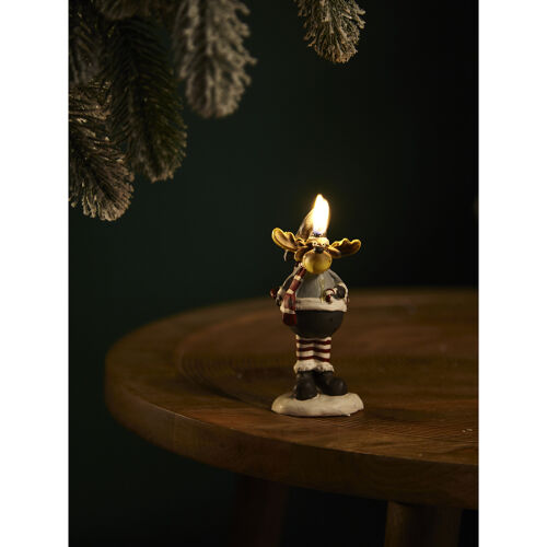 Свеча декоративная festive moose из коллекции new year essential 2 Свеча декоративная festive moose из коллекции new year essential 2