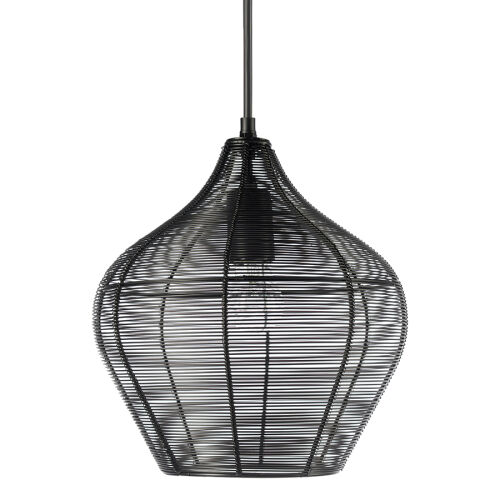 Светильник подвесной vinger, D27х30 см, черный 2