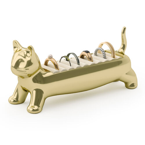 Держатель для колец ali cat, латунь 2