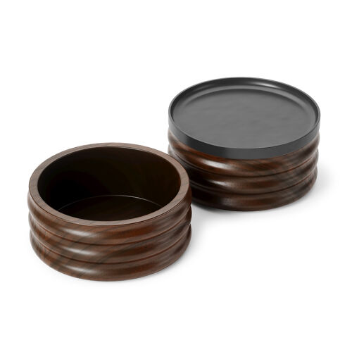 Шкатулка для украшений tesora, черный орех 3