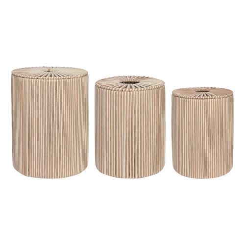 Корзина плетеная dholak beige из коллекции ethnic, размер l 7