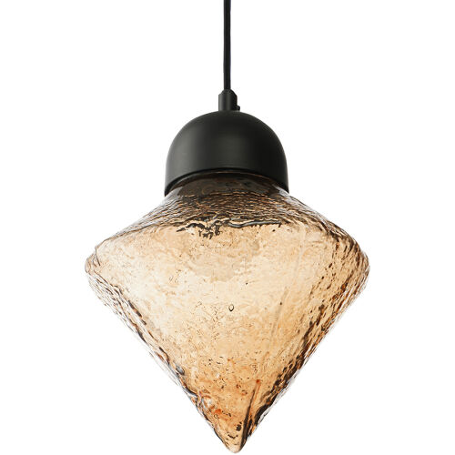 Светильник подвесной frozen light, D20 см, янтарный 5