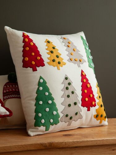 Чехол на подушку jolly forest из коллекции new year essential, 4 1