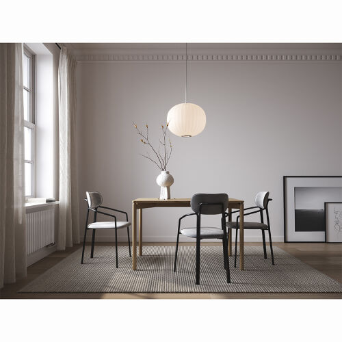 Стол обеденный saga, 75х120 см, ясень 1