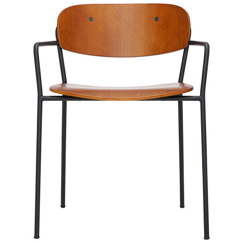 Стул с подлокотниками torfrid, орех 6