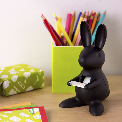 Диспенсер для скотча bunny, черный 3 Диспенсер для скотча bunny, черный 3