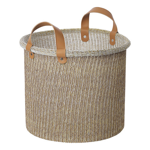 Корзина для хранения sustainable collection, D32х28 см, бежевая 1 Корзина для хранения sustainable collection, D32х28 см, бежевая 1