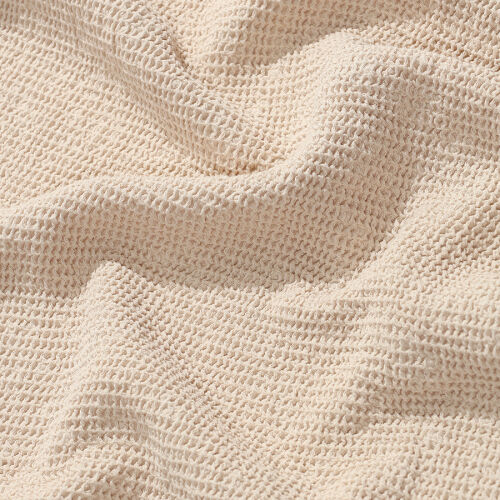 Полотенце для рук из умягченной вафли кремового цвета из коллекц 5