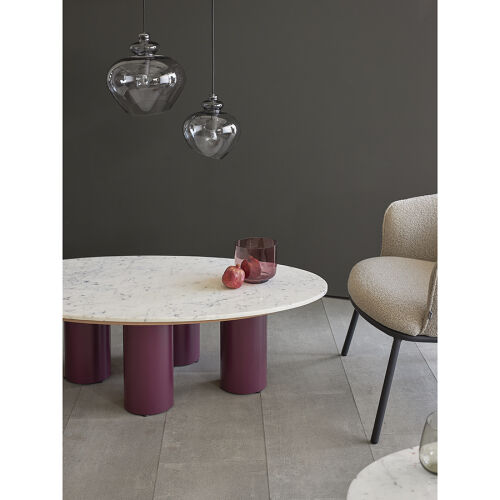 Столик кофейный mojo, 120х65,5 см, сливовый 4