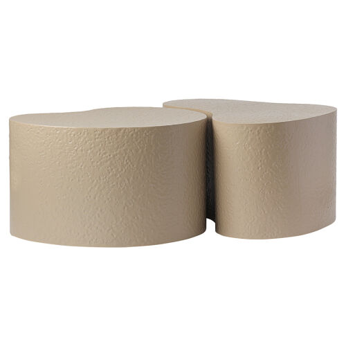 Набор из 2-х столиков grannis, бежевые 3