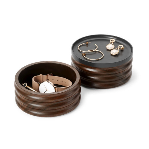 Шкатулка для украшений tesora, черный орех 1
