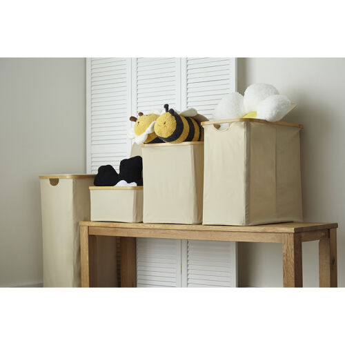 Корзина для белья neat tall, 41х35х74 см, молочная 12