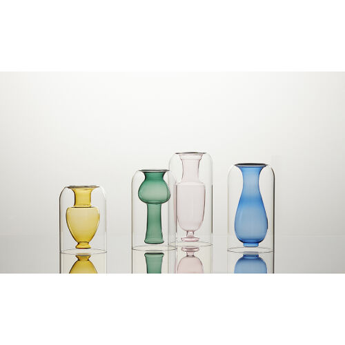 Ваза muse, 16 см, янтарная 2