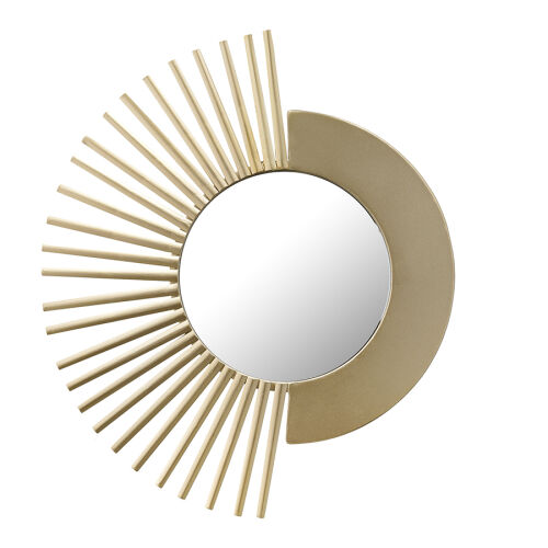 Зеркало настенное lys, 43х50,8 см, латунь 1