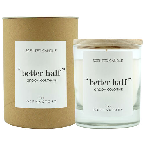 Свеча ароматическая the olphactory, better half, groom cologne, 2 Свеча ароматическая the olphactory, better half, groom cologne, 2