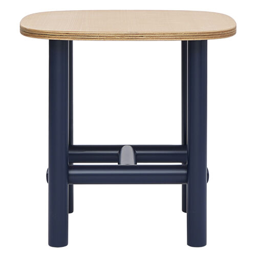 Столик ottal, 44,5х44,5х45 см, бук, бежевый/синий 3