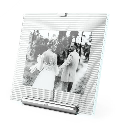 Фоторамка flute, 16х20 см, хром 3