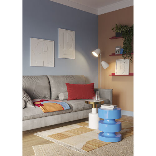 Столик приставной ingvild, D36 см, синий 5