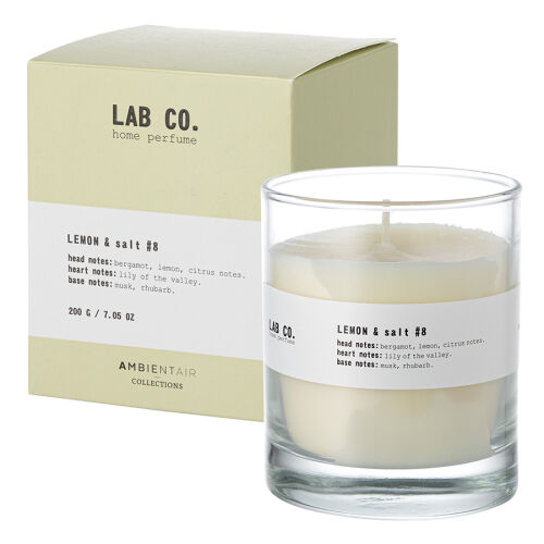Свеча ароматическая lab co, lemon&salt, 40 ч 1 Свеча ароматическая lab co, lemon&salt, 40 ч 1