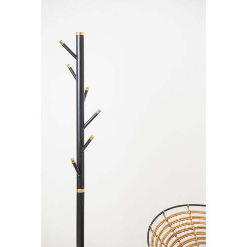 Вешалка напольная bakken, 180 см, золотистый хром/черная 7