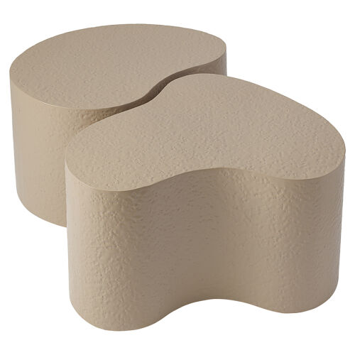 Набор из 2-х столиков grannis, бежевые 5