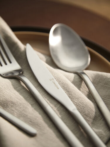 Набор столовых приборов pure, серебристые матовые, 24 пред. 1