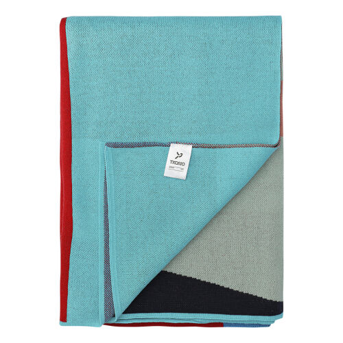 Плед из хлопка по мотивам нанайских орнаментов из коллекции cult 5