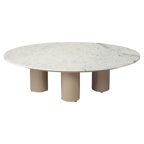 Столик кофейный mojo, 120х65,5 см, бежевый