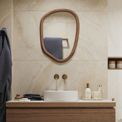 Стакан для зубных щеток mosaic, светло-бежевый 2