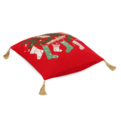 Чехол на подушку winter wishes из коллекции new year essential 3 Чехол на подушку winter wishes из коллекции new year essential 3