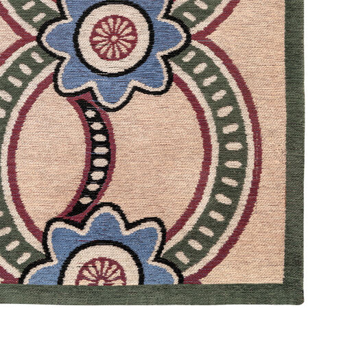 Ковер из хлопка по мотивам эвенских орнаментов из коллекции cult 6