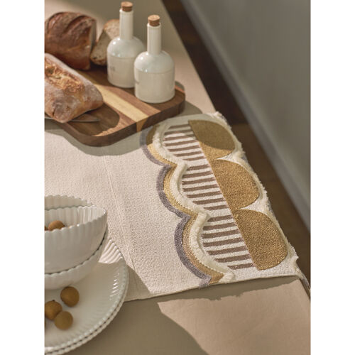 Дорожка на стол chic beige из коллекции essential, 45х150 см 3 Дорожка на стол chic beige из коллекции essential, 45х150 см 3