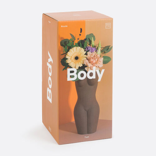 Ваза для цветов body, black, 23 см 7 Ваза для цветов body, black, 23 см 7