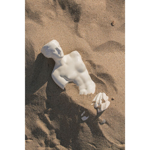 Ваза для цветов venus, 31 см, белая 2