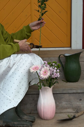 Ваза petal нежно-розового цвета из коллекции blossom, 26 см 1