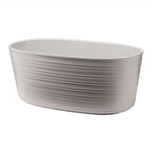 Кашпо для комнатных растений малое tierra, серо-бежевое