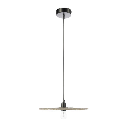 Светильник подвесной vinger, D38х8 см, бежевый 1