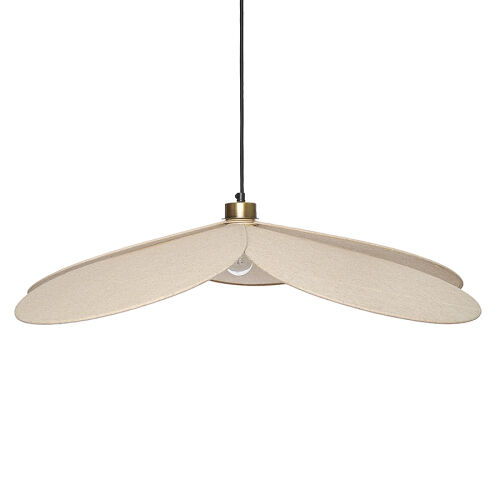 Светильник подвесной kamille, D79 см, бежевый 5